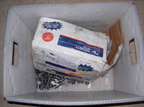 scrap carbide for recycling in usps basket